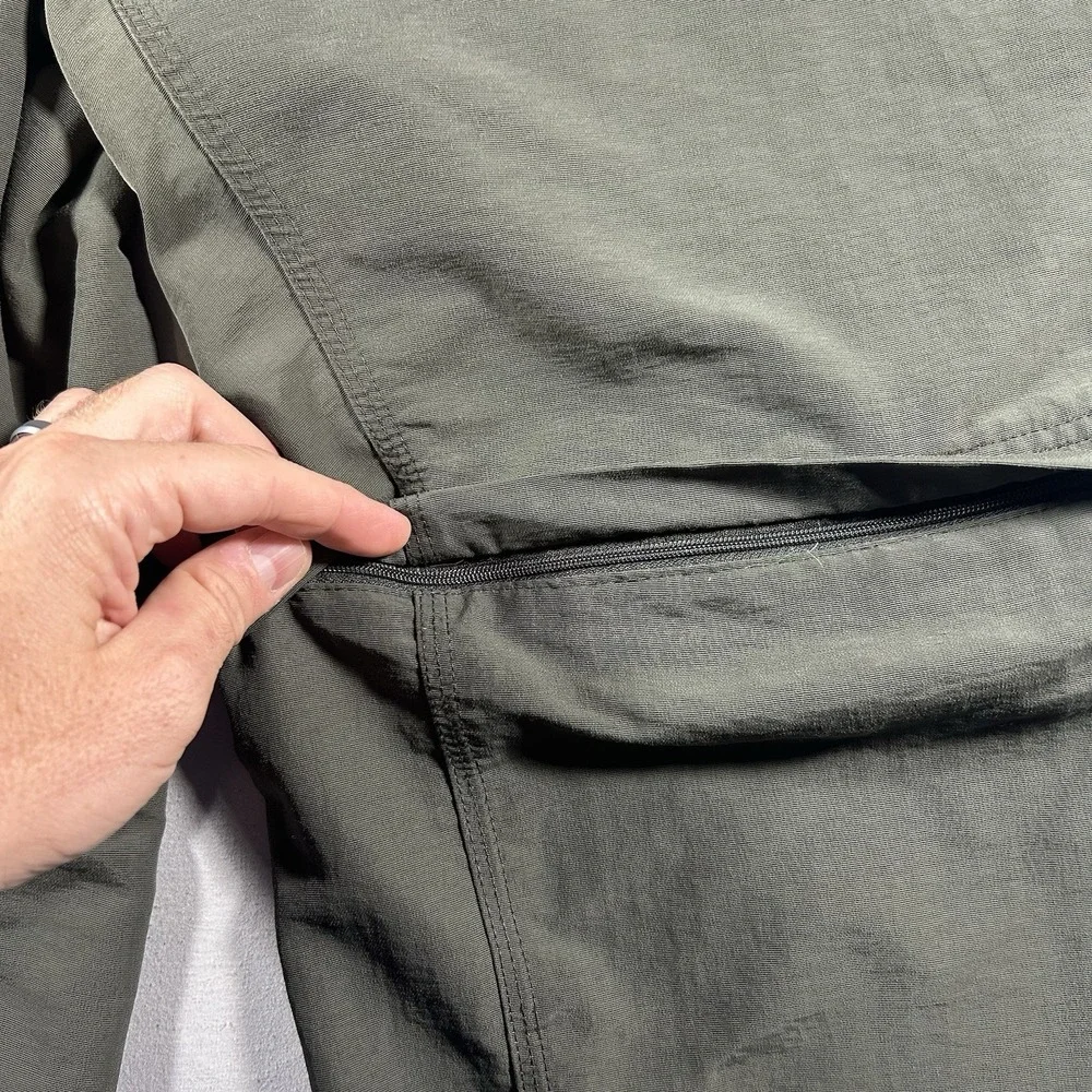 Venturing Uniform Switchbacks Convertible Pants Mens XL Olive Zip Off Cargo BSA